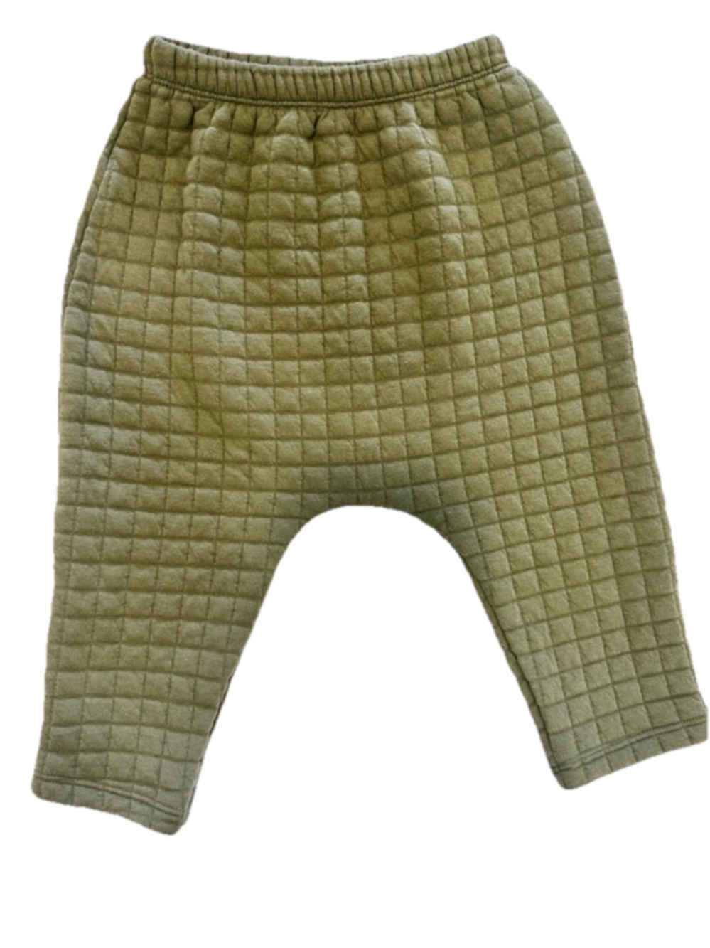 GAP Baby Quilted Olive Green Pants